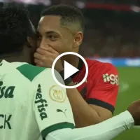 Roque y Endrick, el futuro de Barcelona y Real Madrid, se cruzaron en Brasil