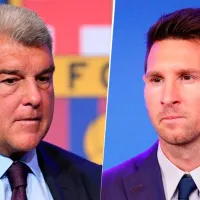 Laporta le terminó dando la razón a Messi por la situación del Barcelona