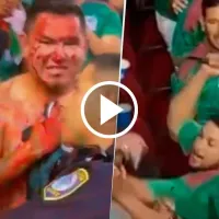 Terror: Hincha apuñalado durante el México vs. Qatar
