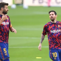 Piqué aprovechó una entrevista para lanzarle una nueva indirecta a Messi