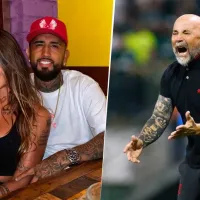 Sonia Isaza, mujer de Vidal, destrozó a Sampaoli