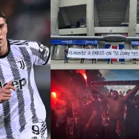 Ultras del PSG a Vlahovic: “Te cortaremos tres dedos”