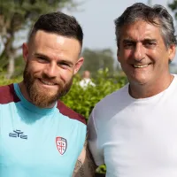 Francescoli se reunió con un ex Boca en Italia