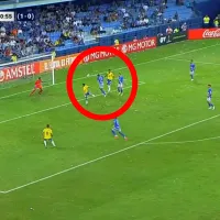 Alejandro Hohberg se comió un gol abajo del arco