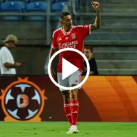 Siempre Fideo: Di María entró y le dio la victoria al Benfica contra el Celta