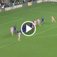 VIDEO  De película: Messi anotó golazo de tiro libre y le dio el triunfo al Inter Miami