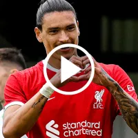 Video Darwin Núñez pone sobre aviso a toda la Premier con un doblete para el Liverpool