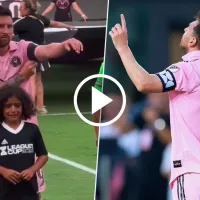 VIDEO  El mundo aplaude el gesto que tuvo Messi con el hijo de un artista