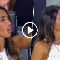 Grito apasionado de Antonela por los goles de Messi vs. Atlanta United