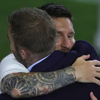 La reacción de Messi al ver que Beckham intentó ser lo más argentino posible