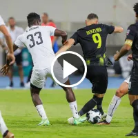 Benzema hizo lo que quiso en el área y marcó otro golazo con Al-Ittihad