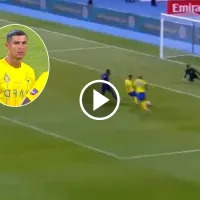 VIDEO  ¿Cómo no fue gol? Cristiano Ronaldo falló un mano a mano increíble para el Al-Nassr