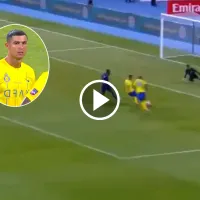 VIDEO | ¿Cómo no fue gol? Cristiano Ronaldo falló un mano a mano increíble para el Al-Nassr