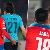 Insólito: realizan campaña recordando a Cavani y el \'dedazo\' de Gonzalo Jara