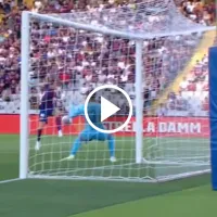 No tardó ni dos minutos: Gol de Lewandowski y el Barcelona ya le gana al Tottenham