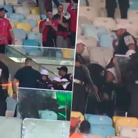 VIDEOS GRAVES incidentes en el Maracaná en el Fluminense vs. Argentinos Juniors