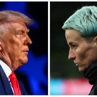 Donald Trump reavivó su pelea con Megan Rapinoe: \'Buen tiro\'