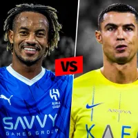 André Carrillo vs Cristiano Ronaldo por la final del Campeonato de Clubes Árabes