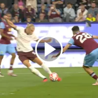 VIDEO  Asistencia de Julián Álvarez y otro golazo de Haaland para el Manchester City
