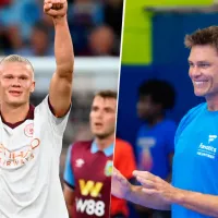 Tom Brady, asustado con Erling Haaland