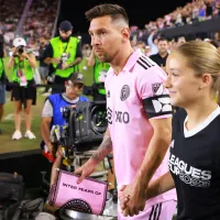 ¿Qué famosa entró con Messi antes del partido Inter Miami vs Charlotte FC?