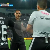 El gesto de Paolo Guerrero tras ser cambiado