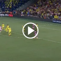 VIDEO La colgó en el ángulo: el golazo de Messi en la final de la Leagues Cup