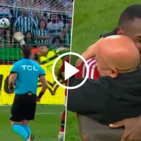 Gerson la clavó en un ángulo para el triunfo y abrazó a Sampaoli