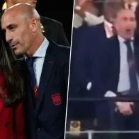 Obsceno: el vergonzoso gesto de Rubiales junto a la reina de España