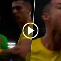 Furia total: Cristiano Ronaldo EMPUJÓ a un colaborador de Shabab Al Ahli (VIDEO)