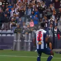 Rodríguez marca el gol del alivio para Alianza Lima