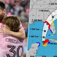 ¿Se suspende? El partido de Messi con Inter Miami en riesgo por alerta de huracán