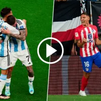 Como en el Mundial: la asistencia de De Paul para Molina en Atlético de Madrid