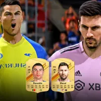 ¡Se filtraron! Estas son las valoraciones de Lionel Messi y Cristiano Ronaldo en el EA FC 24