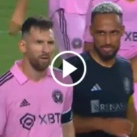 Así reaccionó Messi cuando el capitán de Nashville le pidió la camiseta