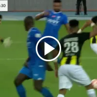 Taconazo de Benzema para que Al Ittihad gane a Al Hilal