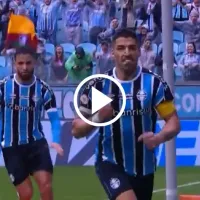 El gol de Luis Suárez para la victoria de Gremio