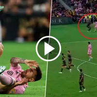 VIDEO  Derribó a Messi y fue humillado por el astro con el juego detenido