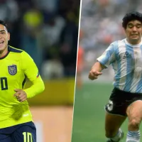 Kendry Páez está muy cerca de romper el récord de Diego Armando Maradona