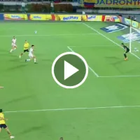 Santos Borré tardó 30 segundos en marcar el primer gol ante Venezuela (VIDEO)