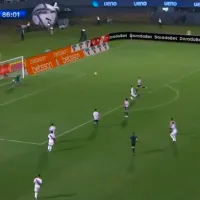 Poste evita un golazo de Guerrero de casi 30 metros de distancia