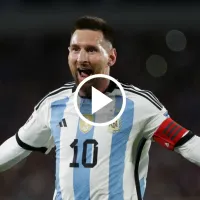 Sutileza y golazo de Messi: el tiro libre con el que adelantó a Argentina