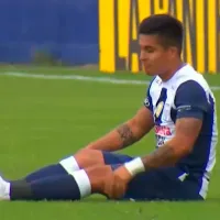 ¿Ricardo Lagos se lesionó en Alianza Lima? Lateral izquierdo vivió momentos de terror