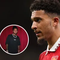 Fanáticos del Manchester United, furiosos con Jadon Sancho por salir de fiesta