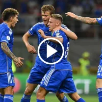 ¡Reaccionó Italia! Doblete de Frattesi en el inicio del partido