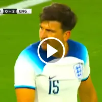 Harry Maguire lo hizo de nuevo: gol en contra con Inglaterra
