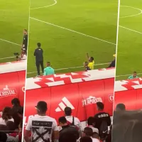¡SE PUSO LOCO! Neymar pidió la hora al final del partido contra la Selección Peruana