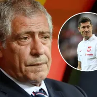 Despiden a Fernando Santos de Polonia tras crisis y polémica con Lewandowski