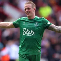 El noble gesto de Jordan Pickford con arquero chileno