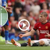 El polémico gol que le anularon a Manchester United: Era el primero de Hojlund